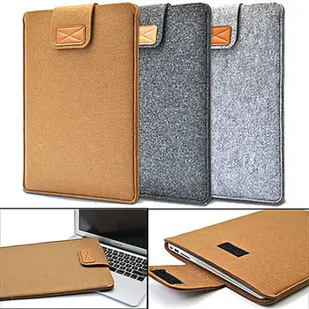 

2020 lowest price Anti-Scratch Felt Protect Bag Case Cover for Macbook Ultrabook Laptop Laptop Sleeve Case PC Tablet Case