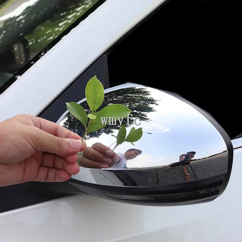Для Nissan Sylphy хромированная Боковая дверь крышка зеркала заднего вида отделка автомобиля Стайлинг
