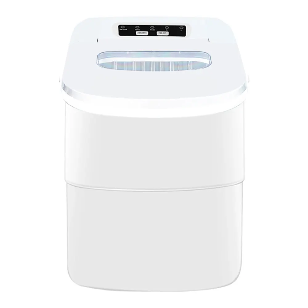 The New Home Small Ice Machine 16 Kg Manual Water Injection Ice Cube Machine Quick Making