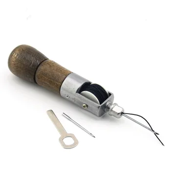 

Hot DIY leather hand-stitched tool hand stitching machine with 1 bobbin