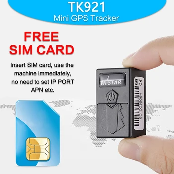 

GPS Car Tracker TK921 Mini GPS Tracking Device Historical track playback Overspeed alarm GPS vehicle Locator Real time Tracking