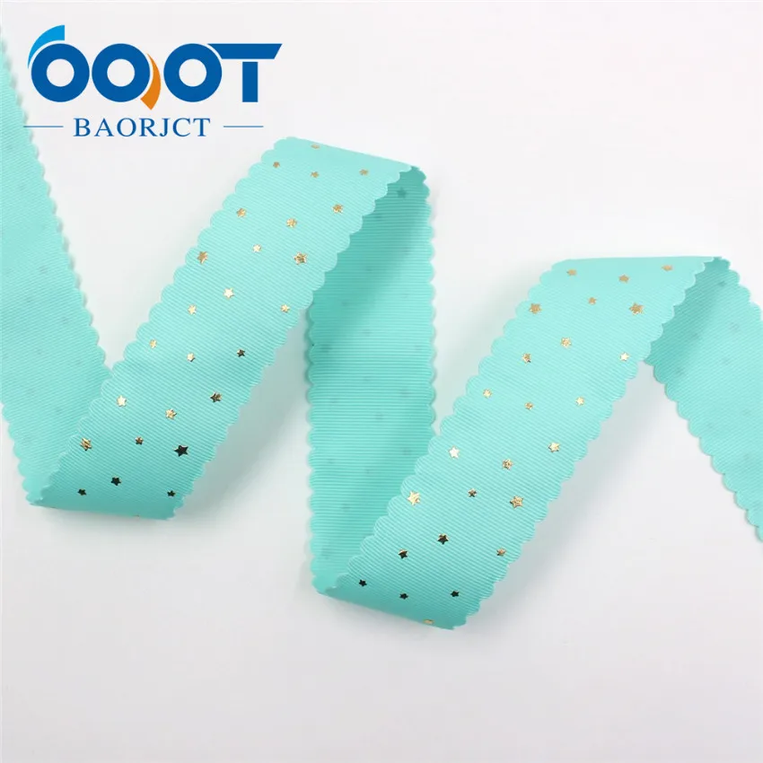 OOOT BAORJCT I-19729-1735, 38 мм, 10 ярдов сплошной цвет горячего тиснения лук-узел корсажные ленты, лук крышка DIY аксессуары украшения - Цвет: I-19729-1735