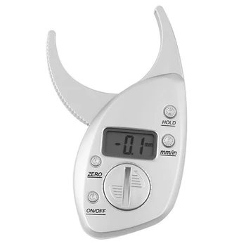 

Body Digital Gym Equipment Measurement Skin Fitness Health Fold Analyze Chart Fat Caliper Tester
