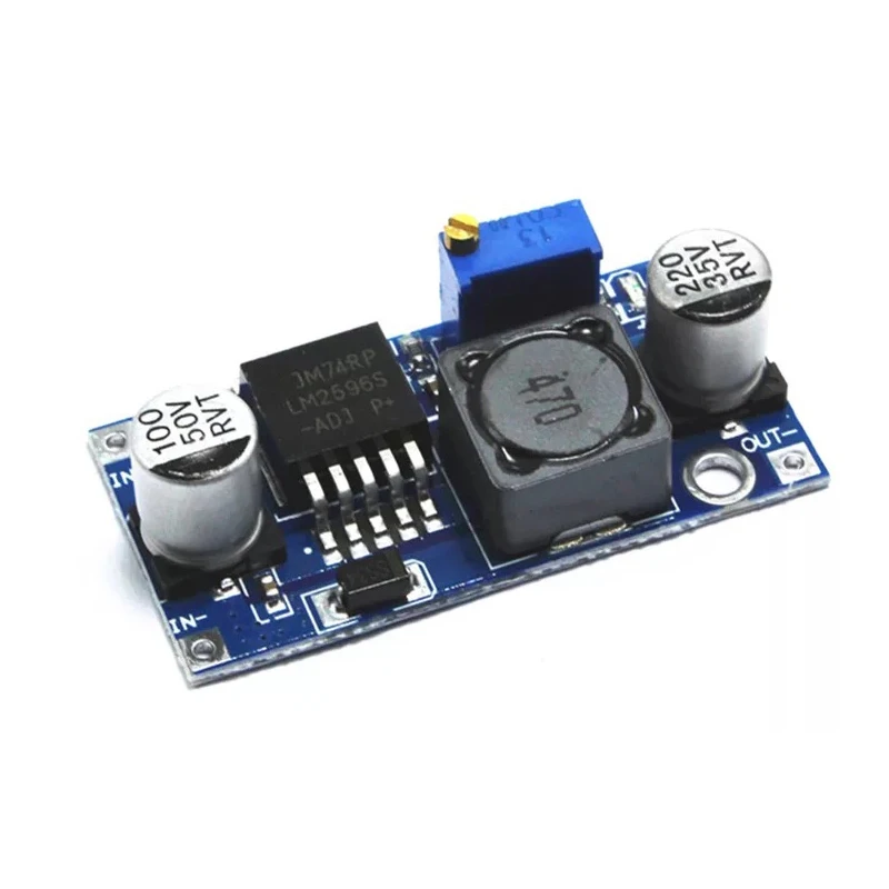 LM2596S DC to DC Voltage Regulator 3.2-40V to 1.25-35V Buck Converter DIY Power Supply Step Down Module LM2596S DC to DC Voltage Regulator 3.2-40V to 1.25-35V Buck Converter DIY Power Supply Step Down Module