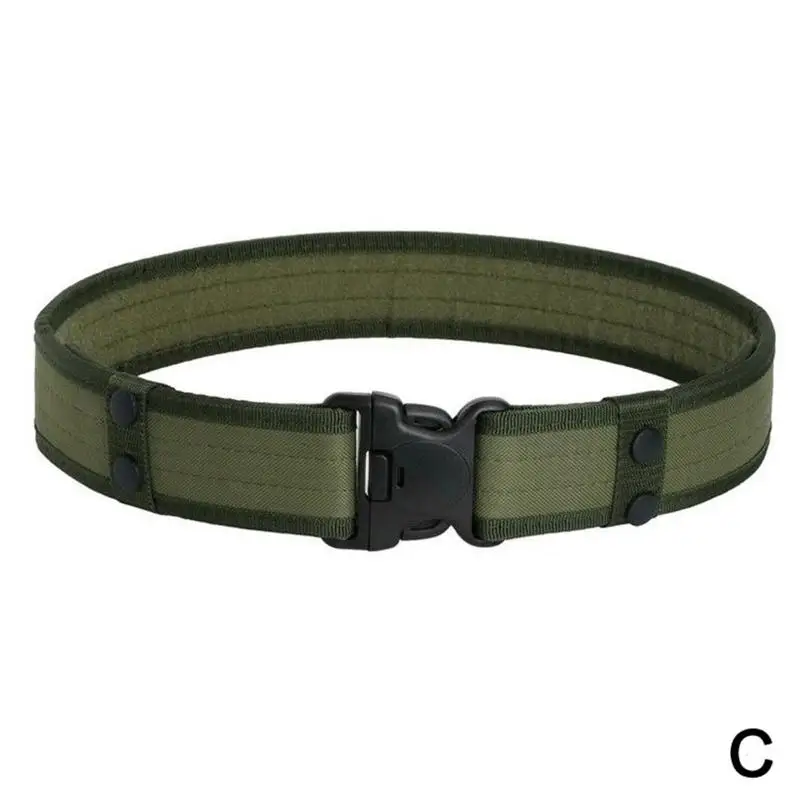 C Army green Хит, мужской тактический ремень, Военный нейлоновый ремень, для улицы, многофункциональный, тренировочный ремень, высокое качество, камуфляж, поясной ремень - Цвет: C Army green