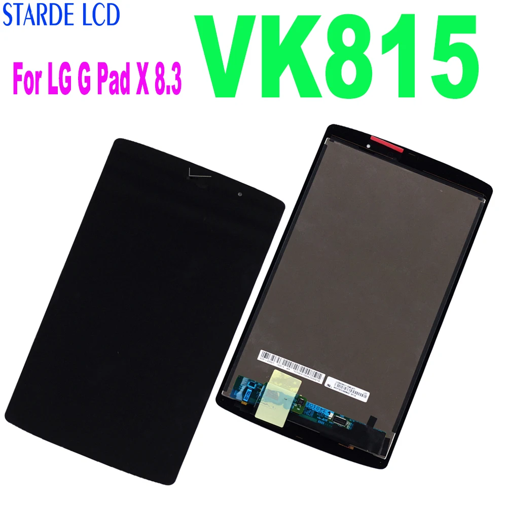 STARDE ЖК дисплей для LG G Pad X 8 3 VK815 LD083WU1 сенсорный экран дигитайзер сборка рамка