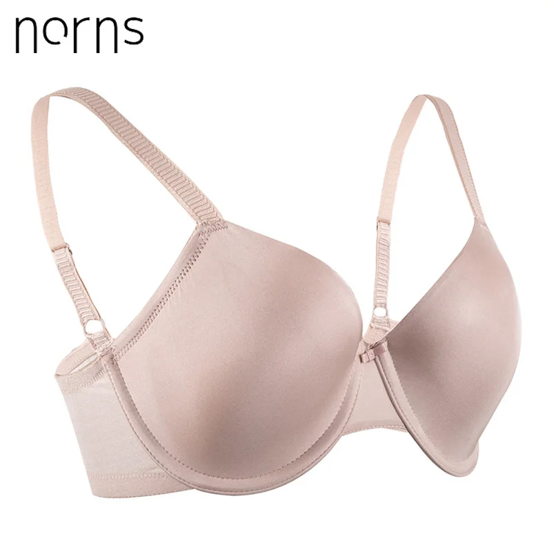 Norns Silk большой бюстгальтер тонкая большая грудь нижнее белье