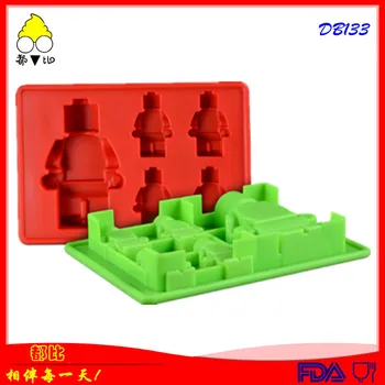 

than [] [Silica Gel Robot Ice Tray LEGO Mode Ice Tray Lego Man5 Hole