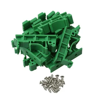 

DRG-01 PCB Brackets Screws Green For DIN 35 Mounting Rails Replacements Parts