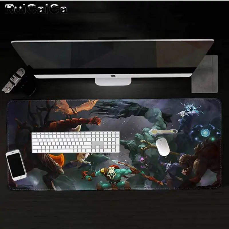 RuiCaiCa Подарочный коврик для мальчика Dota 2 heroes, игровой коврик для ноутбука, коврик для мыши,, большой коврик для мыши, коврик для клавиатуры
