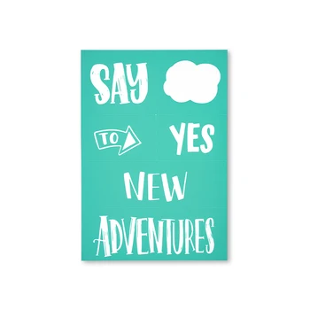 

Paints Transfer Stencils for DIY Scrapbooling Self Adhesive Silkscreen Chalk Transfer For DIY 5*7inch