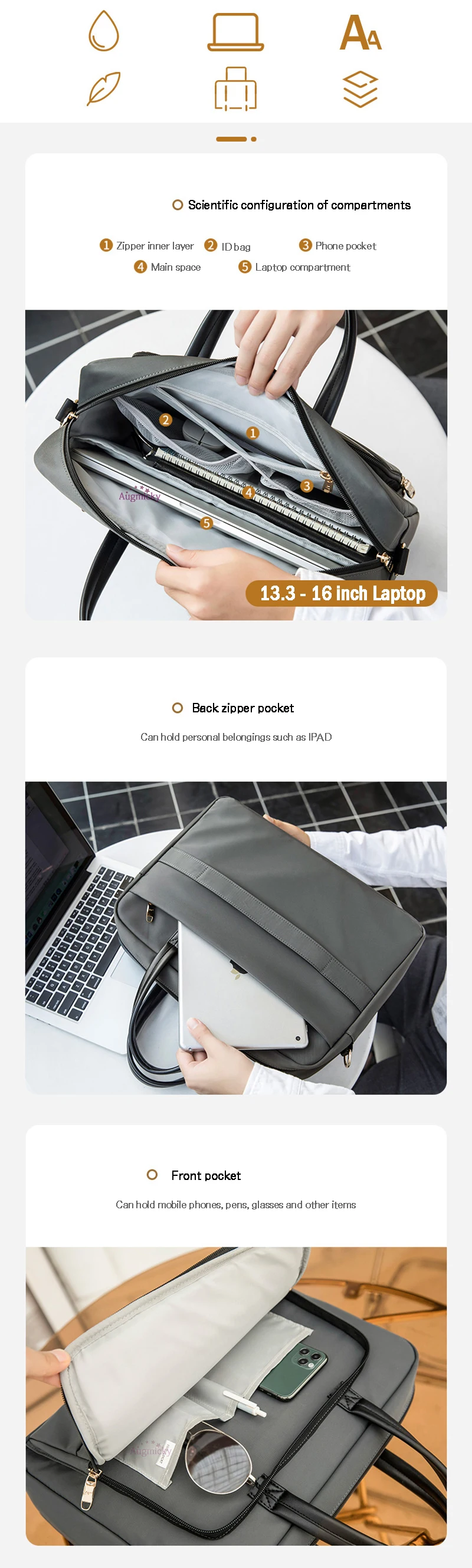 Bolsas e estojos p laptop