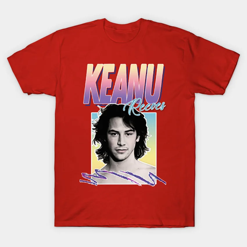 Keanu 90s Стиль d эстетичного дизайна были сделаны футболка billandted reddit hipster tumblr Джон
