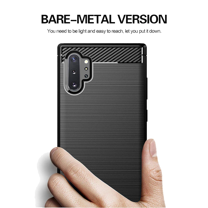 Новый чехол из углеродного волокна для Samsung Galaxy Note 8 9 10 Plus A6S A8S A9S A90 S10 5G A6 A8 2018