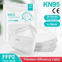 Маски FFP2 fpp2 KN95, 5 слоев, 100 шт. Маски FFP2 fpp2 KN95, 5 слоев, 100 шт.