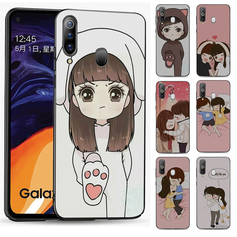 Силиконовый чехол для телефона samsung Galaxy S6 S7 S8 S9 S10 Edge Plus Note 8 9 10 плюс Чехол милое