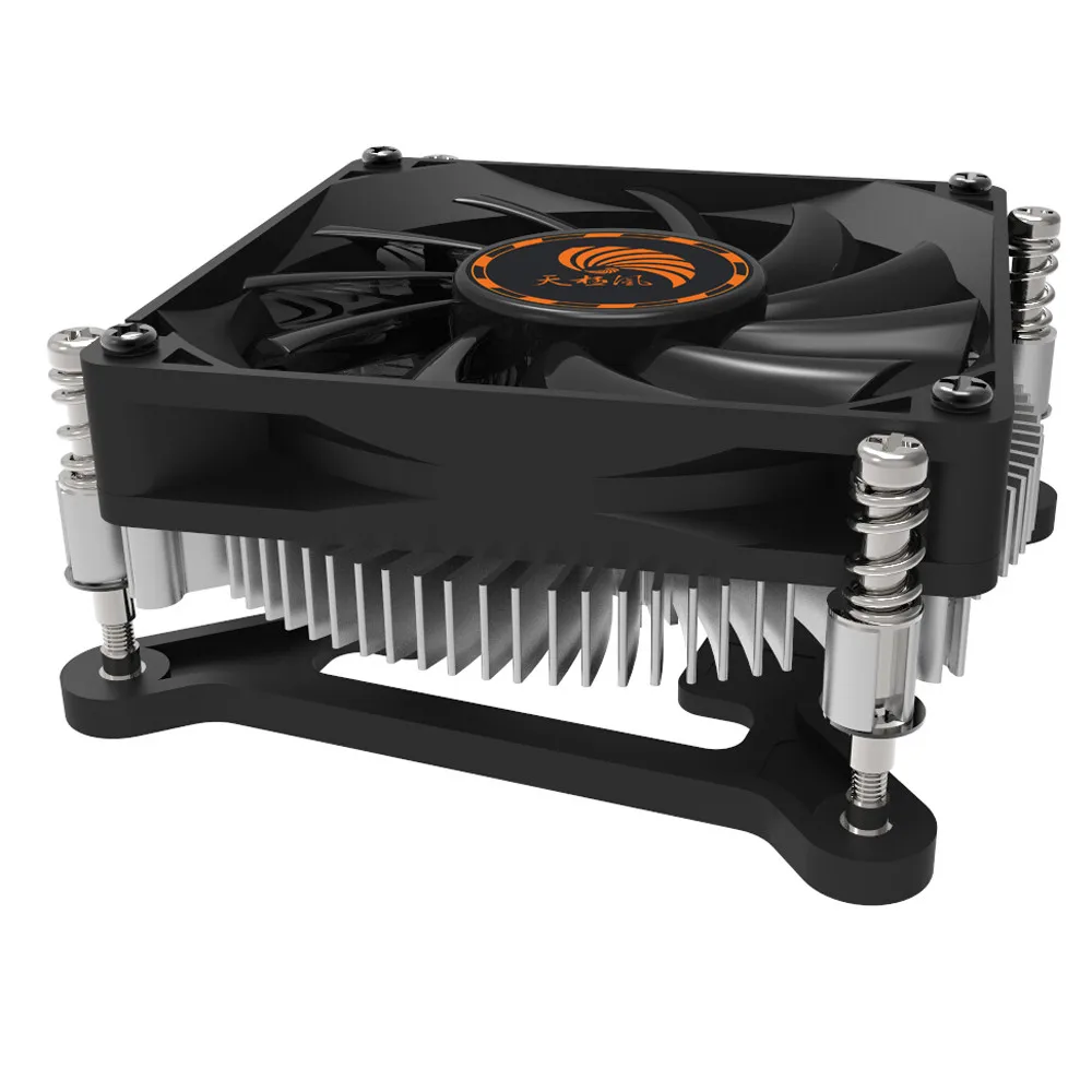 1U, cobre e alumínio Radiador, LGA 1150, 1151, 1155, 1156