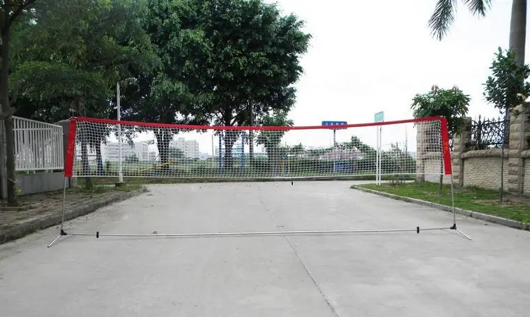 

AI Sunway Portable Badminton Net Standard Folding Shuttlecock Network Simplicity China Mobile Net Post