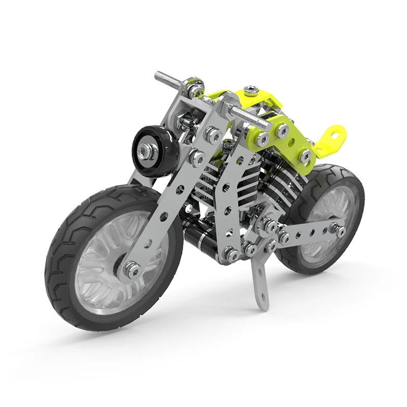 

158PCS DIY Motorcycle Building Blocks Set Kids Motorcycle Model Kit Best Birthdays Children's Gifts