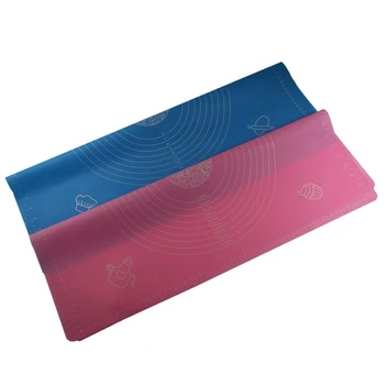 

65*45Cm Silicone Baking Mat Non-Stick Silicone Pad Cake Dough Pastry Fondant Rolling Cutting Mat Kitchen Bakeware Tools