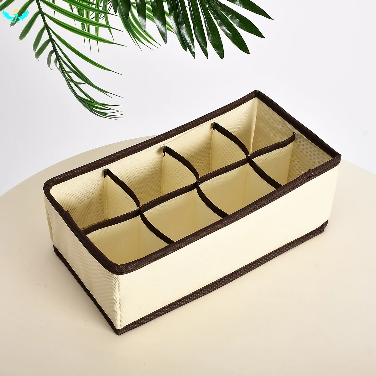 

4pcs Bra Underwear Organizer Foldable Home Storage Box Non-woven Wardrobe Drawer Closet Organizer For Scarfs Socks