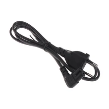 1/2/3/5m 2 штыревая европейская вилка правый угол поворота влево Рисунок 8 C7 штекер Мощность кабель