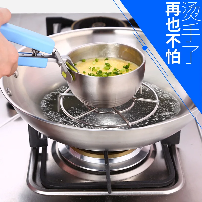 

Creative kitchen kitchen gadget stainless steel tray clamp multi-functional cup-lifting clamp anti-scalding clamp