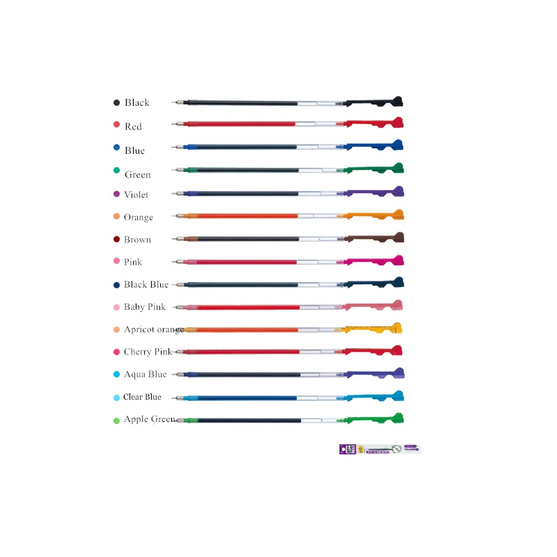 LifeMaster 6 шт./лот Pilot Hi Tec C Coleto Gel Multi Pen сменный стержень 0 3 мм