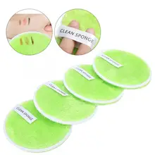 Пуф для макияжа 4 шт. спонж для снятия макияжа двухсторонняя губка для макияжа инструменты для снятия макияжа косметическая пудра