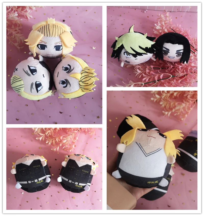10 cm Anime Push Toy Manjiro Sano Ryuguji Ken Habumiya Ichiho Venue Keisuke Matsuno Chidori Sankilon Push Doll Cute Soft Stuffe – Detail 4