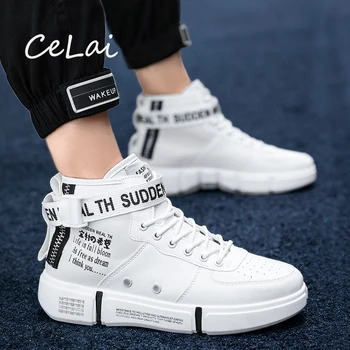 

Outdoor High Top Chunky Sneakers Non-slip Mens Sneakers 2020 Shoes Designer Casual Sneaker Fashion Breathable Shoes Sapatos NA15