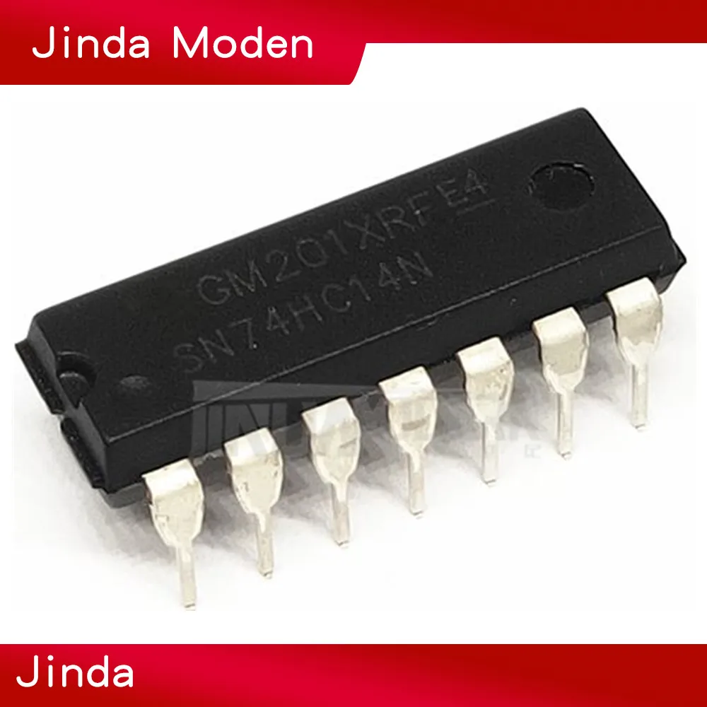 10 шт. SN74HC14N DIP 14 SN74HC14 74HC14N DIP14 74HC14 Новый|Интегральные схемы| |