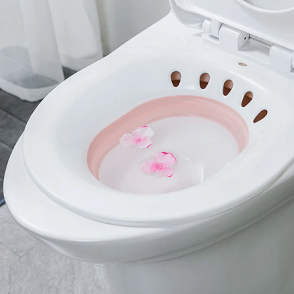Складной Туалет портативный биде терапия ванна для пациента Sitz Ванна геморроя беременных