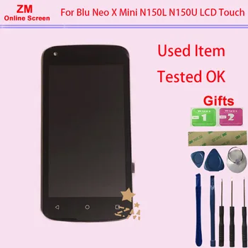 

RYKKZ For BLU NEO X mini N150L N150U LCD Display With Touch Screen Digitizer Assembly Replacement With Tools+3M Sticker