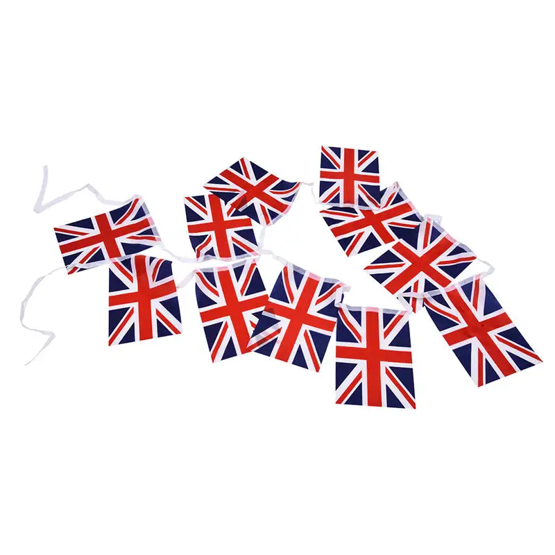

Union Jack Flag Bunting 12 ft with 11Flags