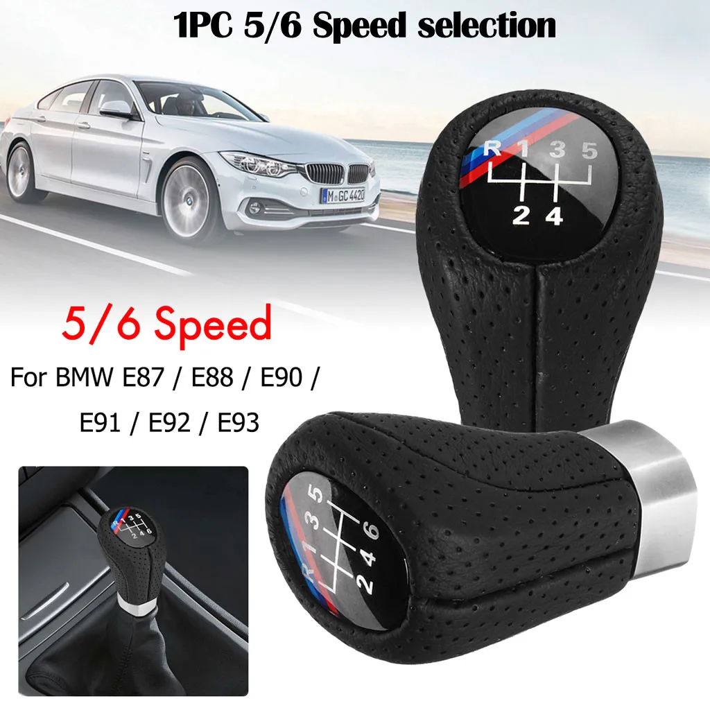 

Top Selling Car 5/6 Speed Schaltknauf Gear Shift Knob For Car 1 3 Series E81 E82 E87 LCI For BWM E81-E93 BMW gear shift head #G