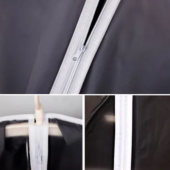 

6Pcs Clothes Covers Anti Dust Waterproof Protective Cover for Shirt Suits Coats XH8Z