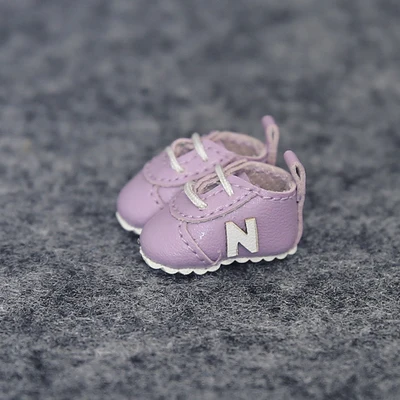 purple 1 пара Obitsu11 ручная работа спортивная обувь sneake Милая обувь для OB11 1/12 BJD куклы одежда аксессуары обувь для кукол - Цвет: purple