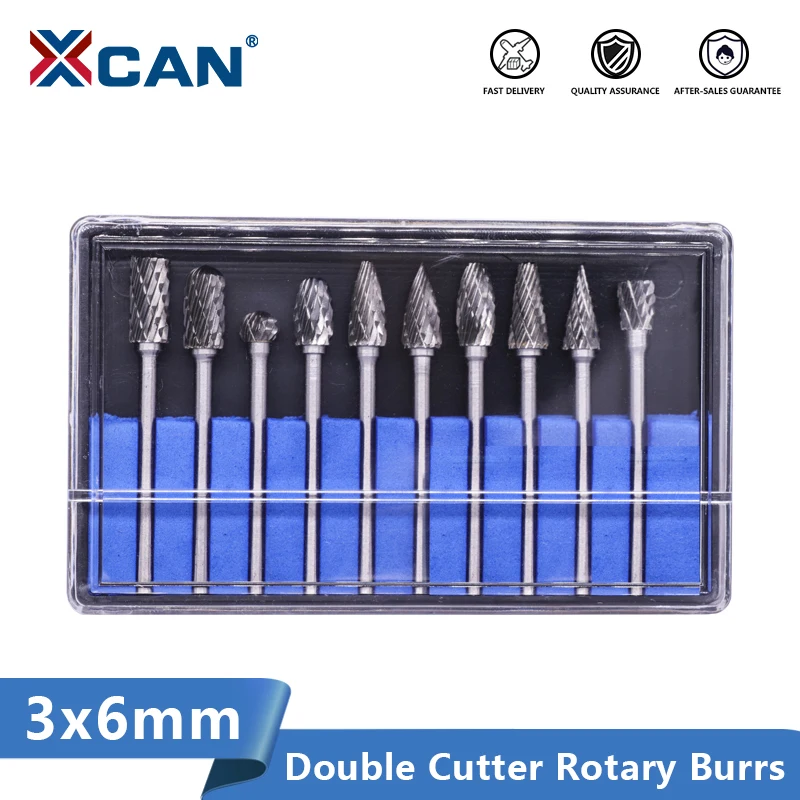 10 шт. хвостовик из карбида вольфрама 3 175 мм|burr set|rotary burrsrotary burrs set |