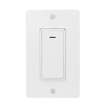 

WiFi Light Switch 2500W Press Switch, US Type Tuya Smart Life App Remote Control, Voice Control By Google Home, Alexa Echo US Pl