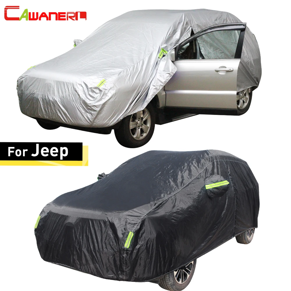 Автомобильный водонепроницаемый чехол Cawanerl для Jeep Wrangler Compass Commander Liberty Grand Cherokee