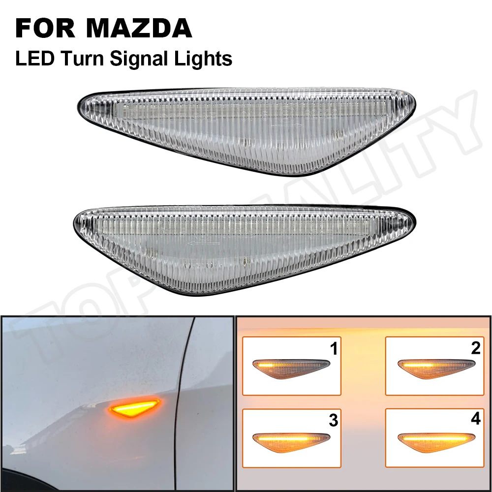 Светодиодный индикатор для Mazda Miata MX5 ND 6 Atenza GH 2008 2012 5 Premacy CW 2010 2013 Fiat Spyder 2