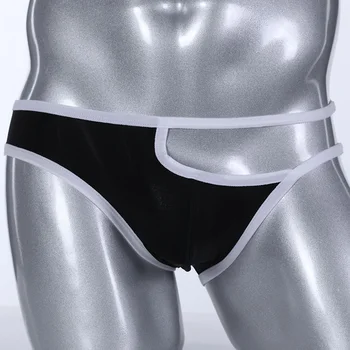 

Men Underwear Briefs Breathable Ice Silk Ultra-thin Transparent Seamless Underpants Low Waist Sexy Men Panties Elastic Underwear