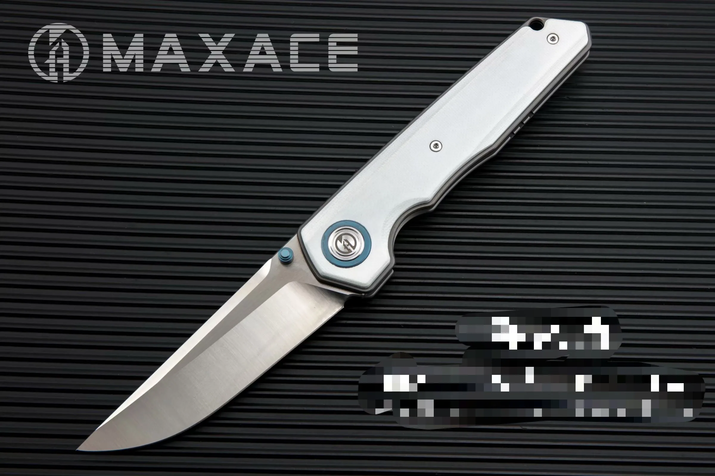 Maxace SAMURAI BOHLER K110 лезвие 60HRC подшипник Походный нож