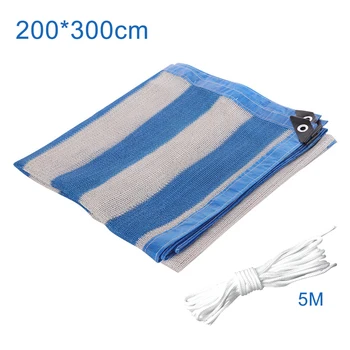 

2*2/2*3/2*4M HDPE 90% Sun Block Garden Netting Mesh for Balcony Patio Awning Canopy Backyard Sun-shade Net Plants Protecting