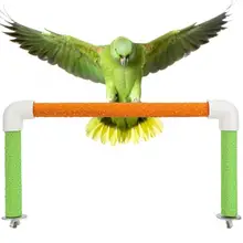 Игрушка для домашних животных матовый стоячий столб стойка поддержка птица кусание Жевательная клетка игрушка аксессуар