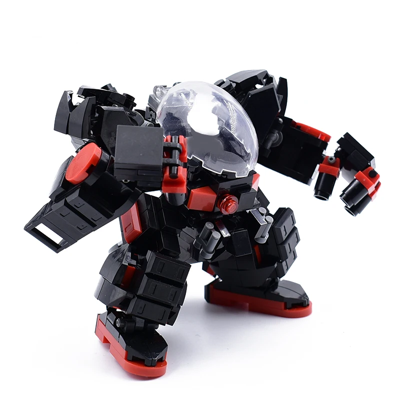 

Fantasy Robots Building Blocks Kids Toys Action Figure Armor Warrior Assembled Bricks Anime Military Soldier Toys For Children