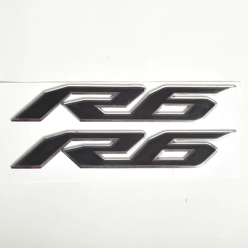 Motorcycle Stickers 3D R6 Badge case for YAMAHA YZF600 R6-UP R6 3D LOGO
