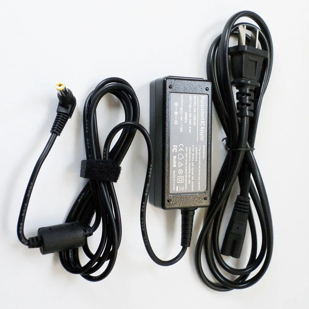 

New 19V 1.58A 30W AC Adapter Battery Charger Power Supply Cord For DELL Inspiron Mini 910 1018 WA-30B19C WA-30B19U Mini Charger