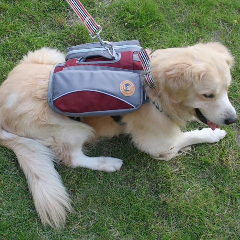 

New Pet Supply Dog Detachable Outdoor Portable Breathable Multi-function Explosion-proof Chest-back Backpack Bag #j